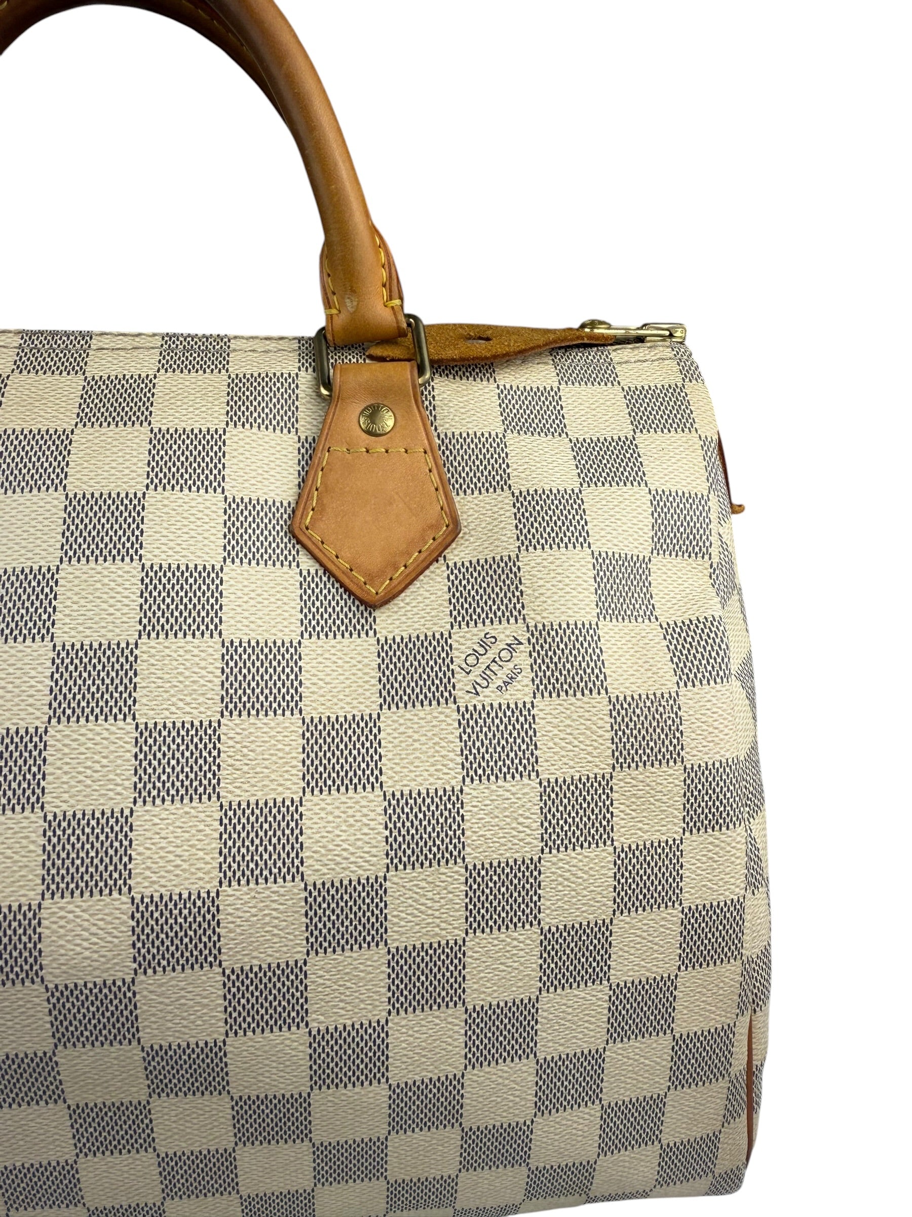 Louis Vuitton Damier Azur Speedy Hand Bag