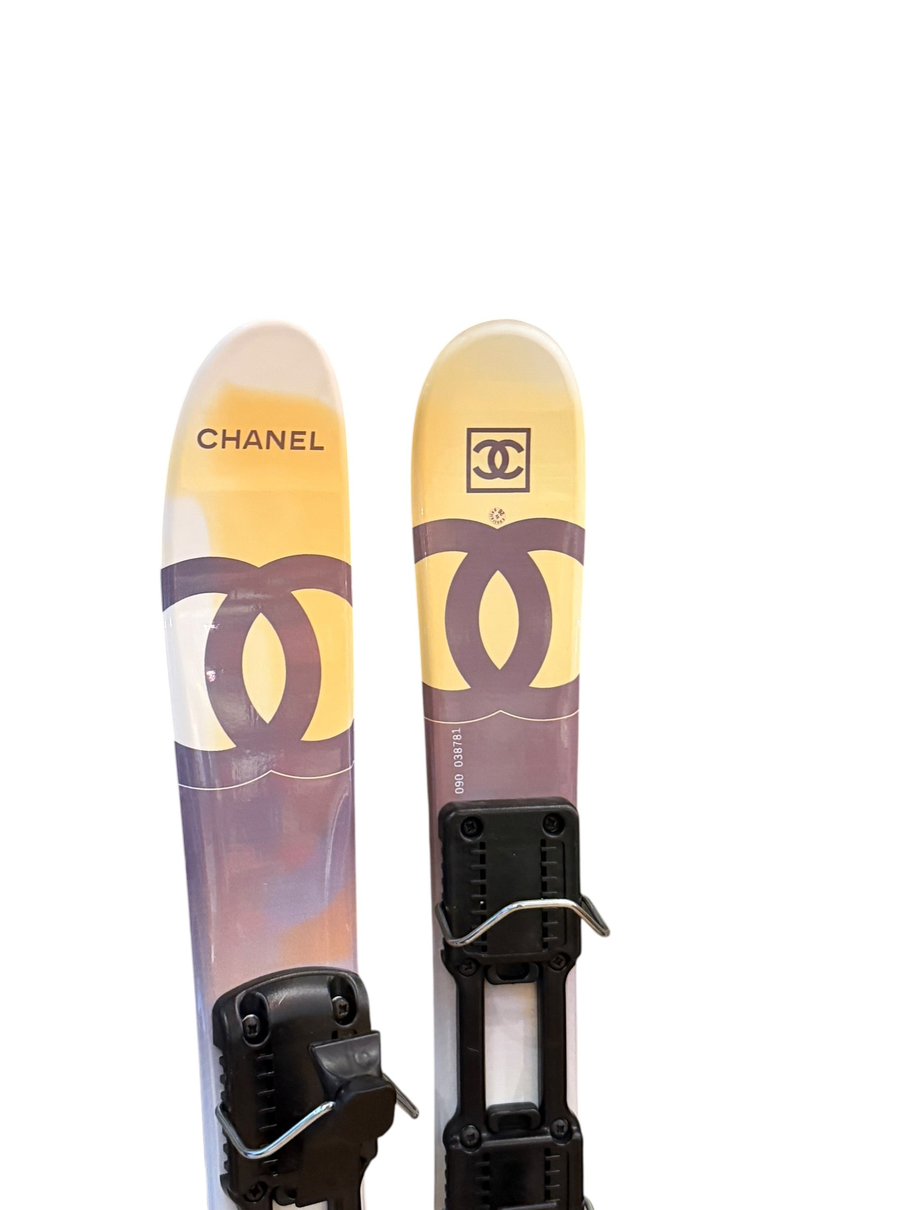 Chanel Vintage Sports Line Short Skis
