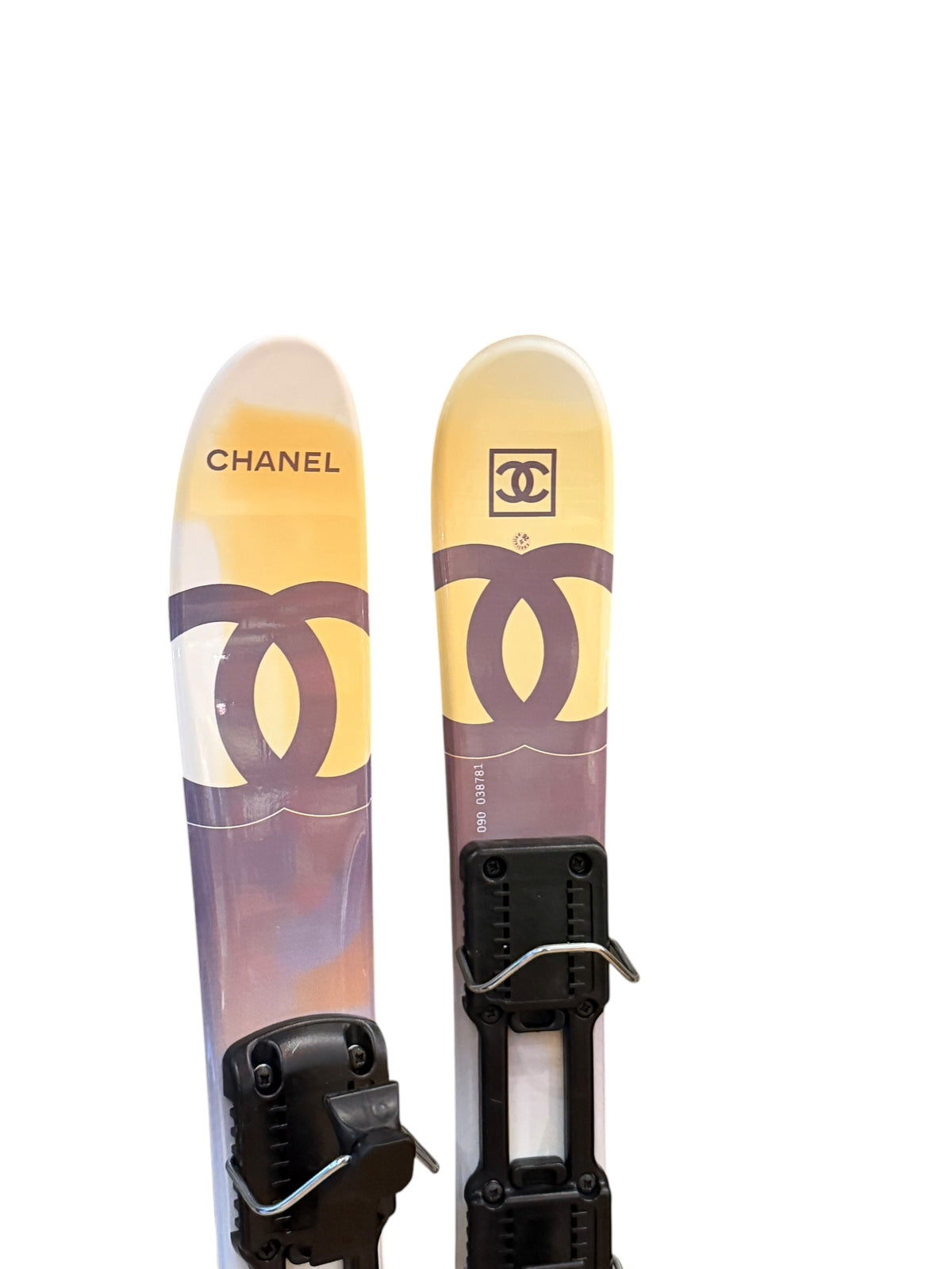 Chanel Vintage Sports Line Short Skis