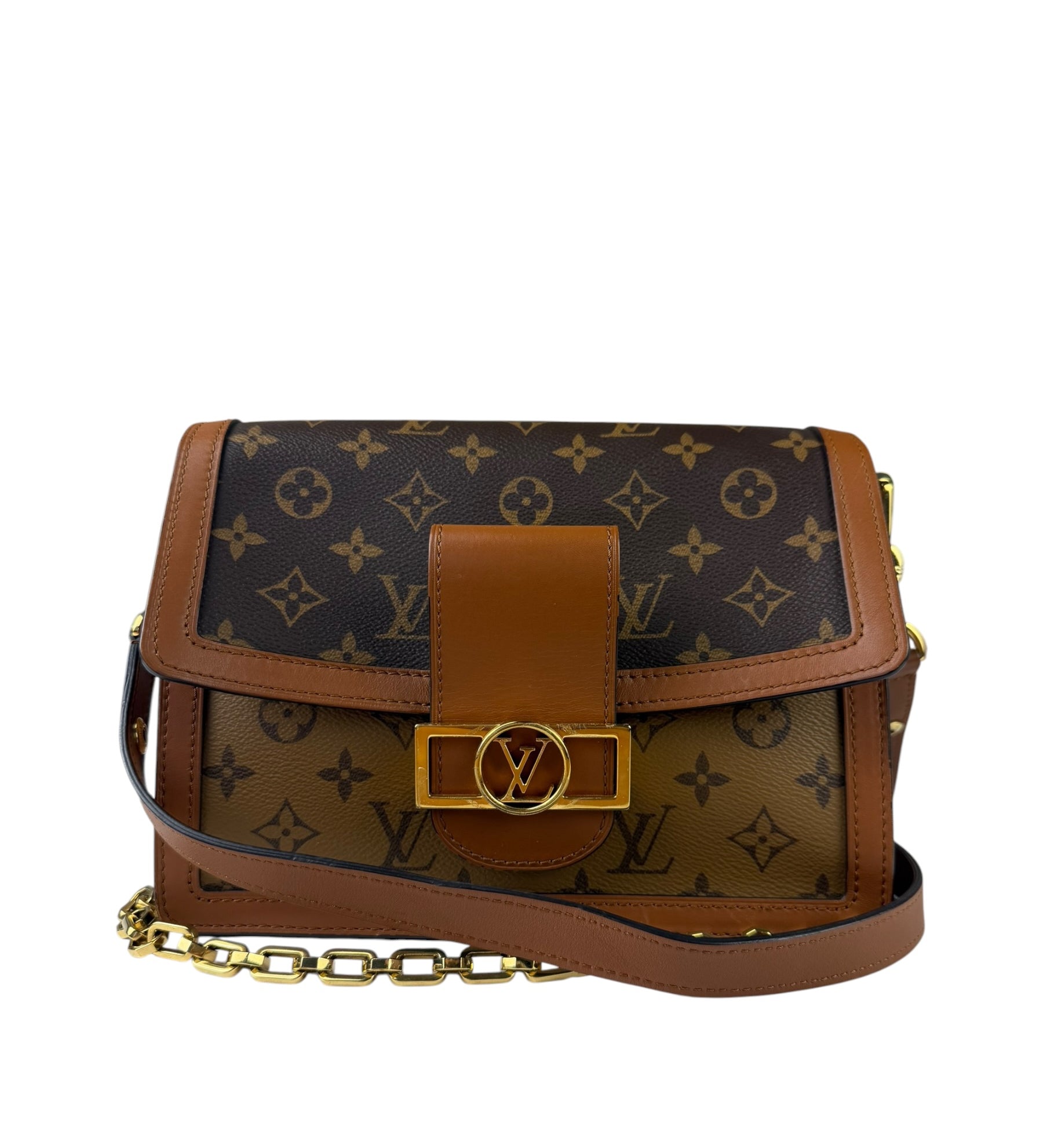 Louis Vuitton Monogram Dauphine Two-Way Bag MM