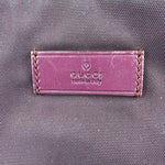 Gucci Vintage Purple Canvas Shoulder/Hobo Bag