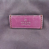 Gucci Vintage Purple Canvas Shoulder/Hobo Bag