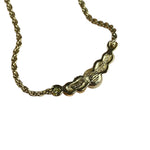 Christian Dior Vintage Gold Pearl Necklace