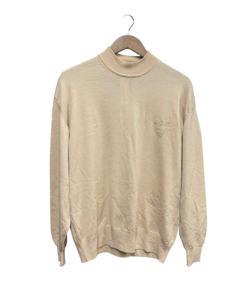 MCM Cream Colored Mock Neck Sweater