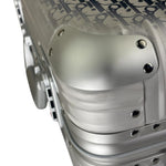 Christian Dior Blue/Silver Trotter Rimowa Suitcase