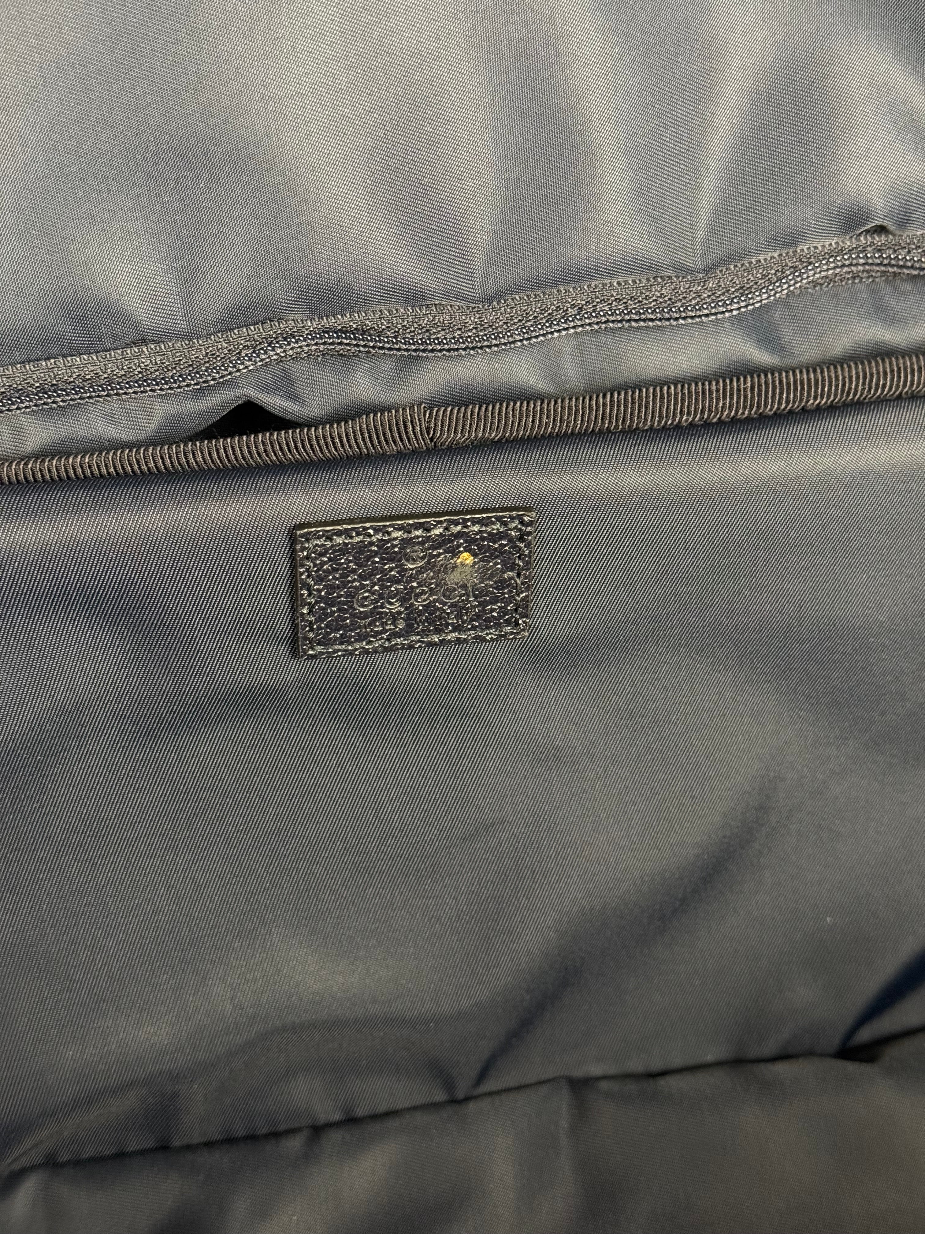 Gucci GG Savoy Navy Medium Trolley Luggage