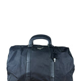 Prada Black Nylon Weekender Bag
