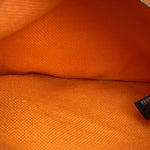 Hermes Bicolor Woven Cotton Bora Bora Canvas Tote Bag PM