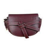 Loewe Mini Burgundy Gate Crossbody