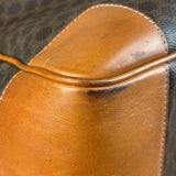 Celine Vintage Macadam Coated Canvas Weekender Travel Bag