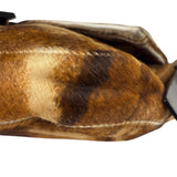 Fendi Pony Hair/Leather Trim Baguette