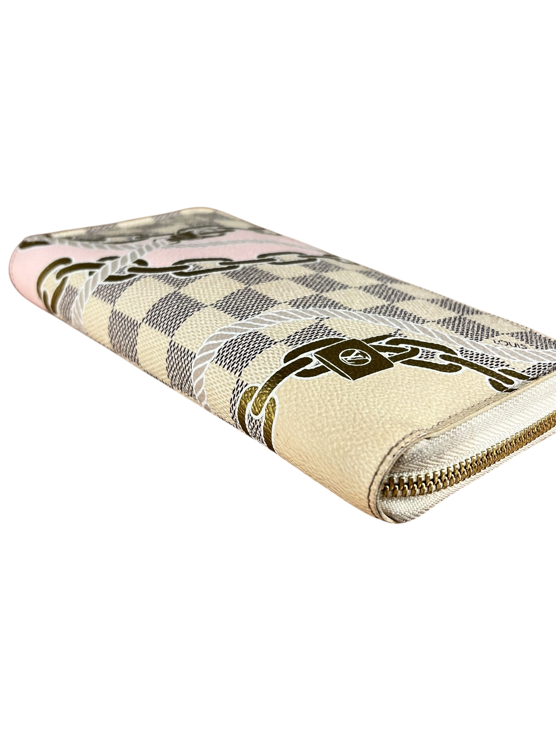 Louis Vuitton Zippy Wallet Limited Edition Nautical Damier