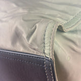 Burberry Geen Nylon/Leather Trim Buckleigh Tote Bag