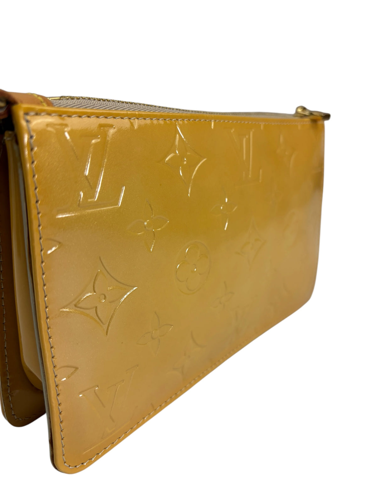 Louis Vuitton Yellow Vernis Lexington Pochette