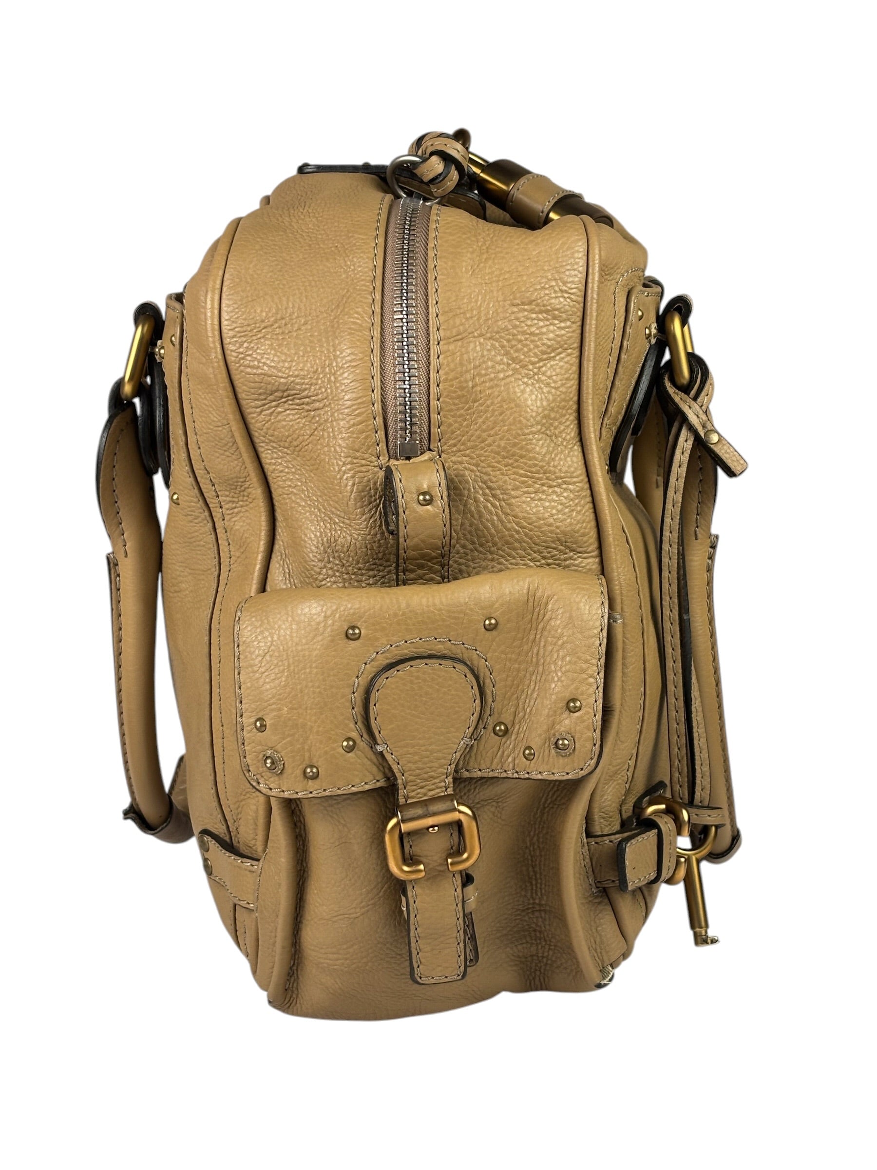 Chloe Brown Leather Paddington Shoulder Bag