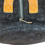 Celine Black Macadam Velour Handbag