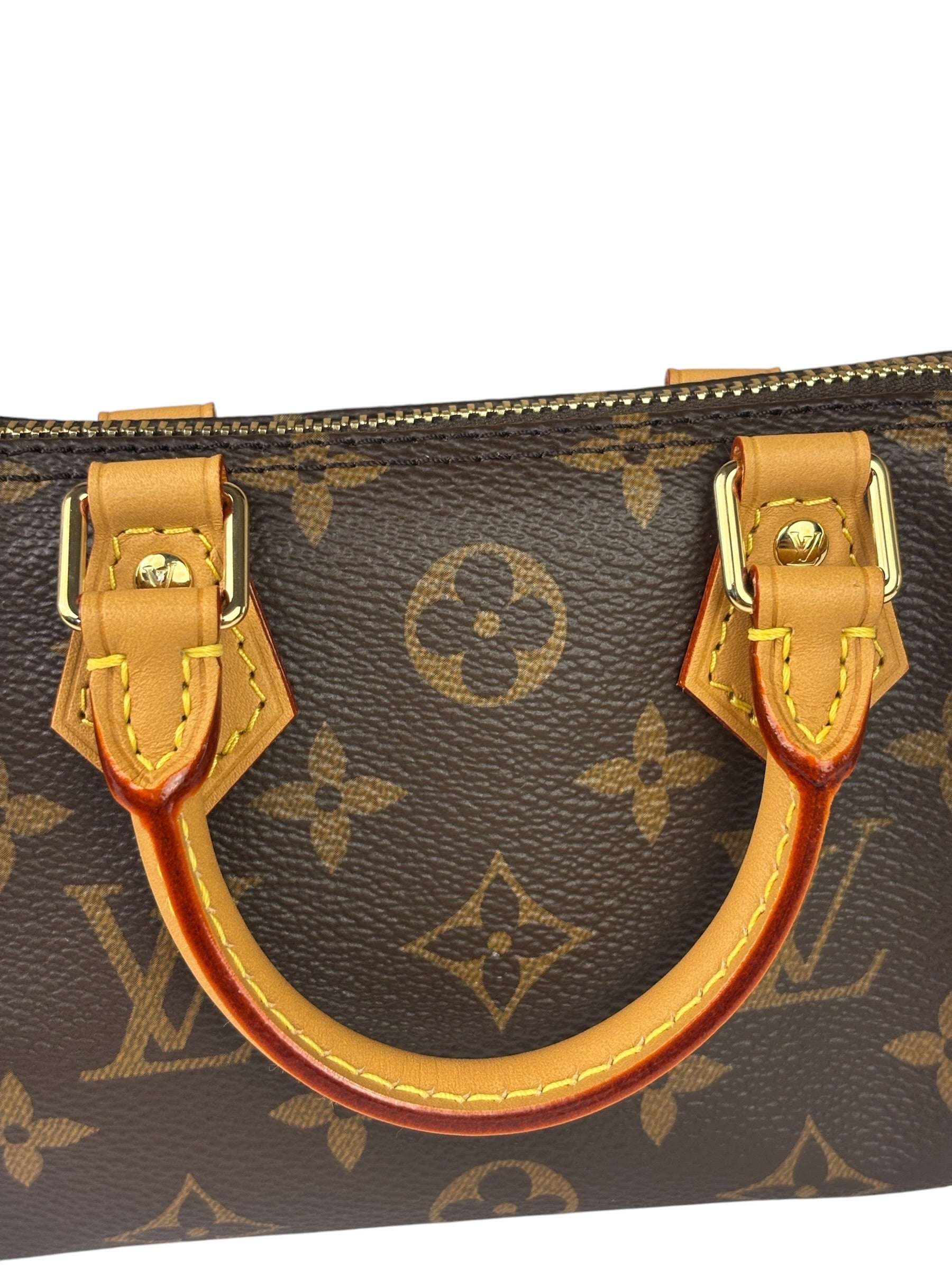 Louis Vuitton Monogram Nano Speedy Two-Way Bag