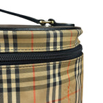 Burberry Vintage Nova Check Top Handle Vanity Bag