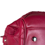 Christian Dior Red Granville Cannage 2Way Handbag