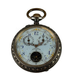 Continental Watch Co. Triple Calendar Pocket Watch