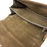 Chloe Grey Leather/Suede Faye Clutch