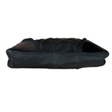 Prada Vintage Black Nylon Zip Shoulder Bag
