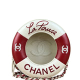 Chanel Limited Edition Lifesaver Round Crossbody Red