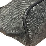 Gucci GG Black Canvas Pochette Handbag