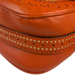Gucci Orange Leather Snaffle Shoulder Bag