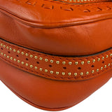 Gucci Orange Leather Snaffle Shoulder Bag
