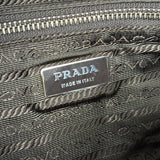 Prada Tessuto Buckle Shoulder Bag