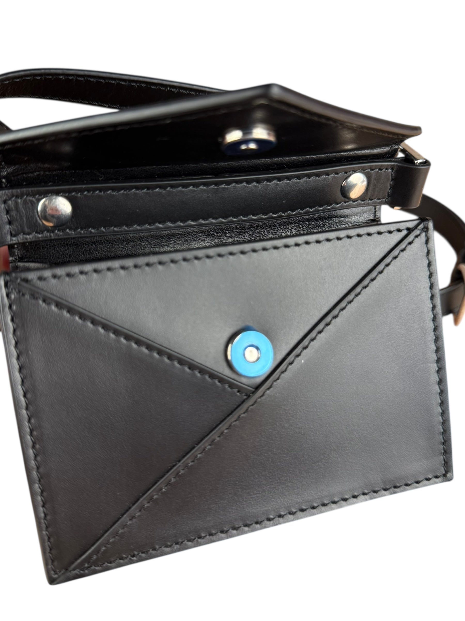 Maison Margiela MM6 Mini Black Leather Crossbody