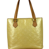 Louis Vuitton Yellow Vernis Houston Tote MM