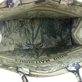Christian Dior Large Toile De Jour Tropicalia Book Tote