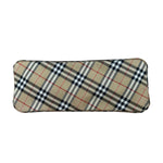 Burberry Nylon Check-Trimmed Shoulder Bag