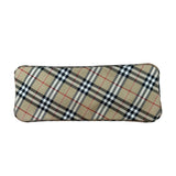 Burberry Nylon Check-Trimmed Shoulder Bag