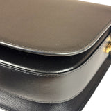 Gucci Black Leather Horsebit 1955 Shoulder Bag