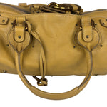 Chloe Yellow Leather Paddington Shoulder Bag