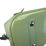 Louis Vuitton Green Patent Epi Alma Handbag