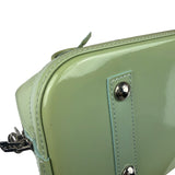 Louis Vuitton Green Patent Epi Alma Handbag