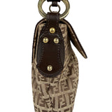 Fendi Zucca Chef Flap Shoulder Bag