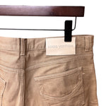 Louis Vuitton Khakhi Cotton Trousers