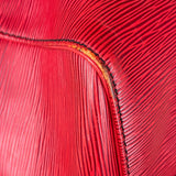 Louis Vuitton Red Epi Keepall Duffel Hand Bag