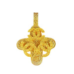 Chanel Vintage Autumm/Winter Triple Coco Mark Pendant 94A 1994