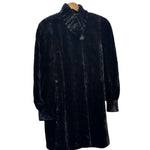 Vintage Black Sheared Beaver Fur Coat