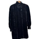 Vintage Black Sheared Beaver Fur Coat