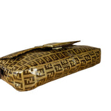 Fendi FF Sequin PVC Coated Canvas Baguette