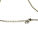 Christian Dior Vintage Gold Pearl Necklace