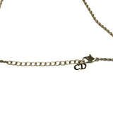 Christian Dior Vintage Gold Pearl Necklace
