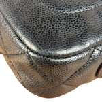 Chanel Black Caviar Quilted Leather Mini Square Flap Bag 2021